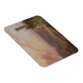 ネミ湖の夕暮れ マグネット (右側)