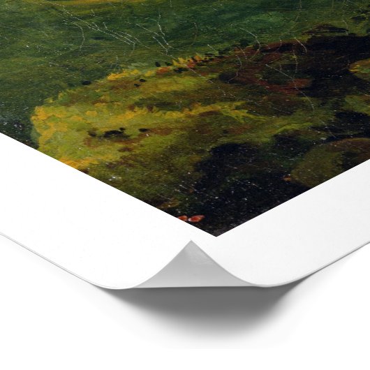 ネミ湖の油 ポスター (角)