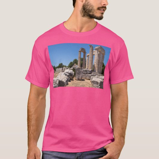 ネメア・ギリシャの遺跡。 Tシャツ (正面)