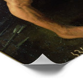 ネメア・ライオンと戦うヘラクレス ポスター (角)