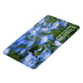 ネモフィラ（赤ちゃん青い目） マグネット (左側)