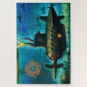 ネモ大尉の「ノーチラス」 ジグソーパズル (縦)