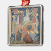 ネリウス原稿イルミネーションイタリアンアートイースター メタルオーナメント (左)