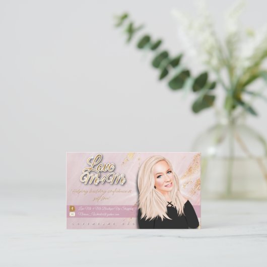 ネリッサ名刺  名刺 (スタンド正面)