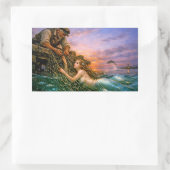 ネリテアと道徳の罠 - 漁師のジレンマ 長方形シール (バッグ)