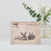 ネリーとネビットのはがき ポストカード (スタンド正面)