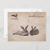 ネリーとネビットのはがき ポストカード (正面/裏面)