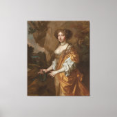 ネリー・グウィンとされる婦人の肖像画 キャンバスプリント (正面)
