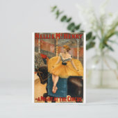 ネリー・マクヘンリーがサーカスで夜に ポストカード (スタンド正面)