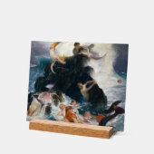 ネリ遊デスの1886年アーノルド・ボックリン アクリルサイン (傾斜)