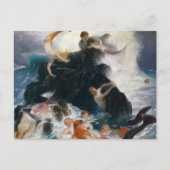 ネリ遊デスの1886年アーノルド・ボックリン ポストカード (正面)