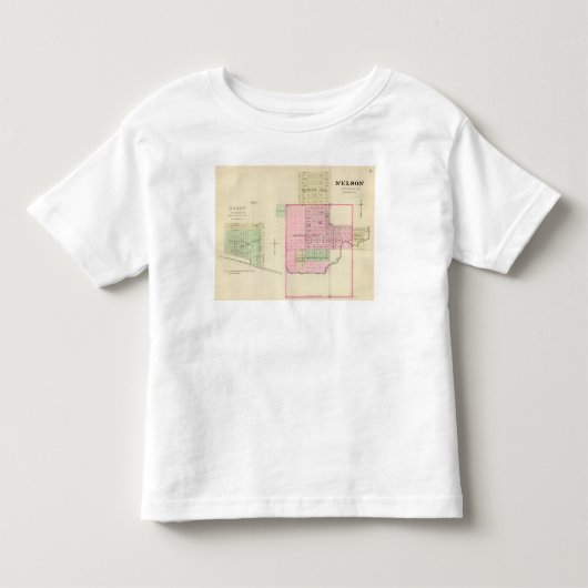 ネルソンおよび丈夫、ネブラスカ トドラーTシャツ (正面)
