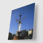 ネルソンズカラムトラファルガースクエア スクエア壁時計 (傾斜)