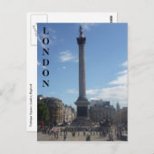 ネルソントラファルガロンドン ポストカード (正面/裏面)