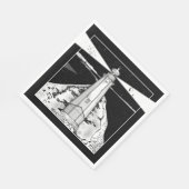 ネルソン大きい石バンク スタンダードランチョンナプキン (角)