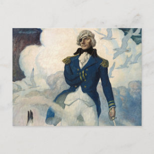 ネルソン提督の幽霊, 1940年N. C. Wyeth ポストカード