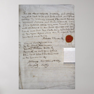 ネルソン提督の遺言 ポスター