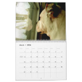 ネルソン氏のバックル: アメリカのブルドッグ カレンダー (3月 2026)