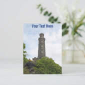 ネルソン記念塔、エジンバラ カスタマイズ可能なポストカード ポストカード (スタンド正面)