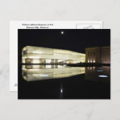 ネルソン・アトキンス美術館の満月 ポストカード (正面/裏面)