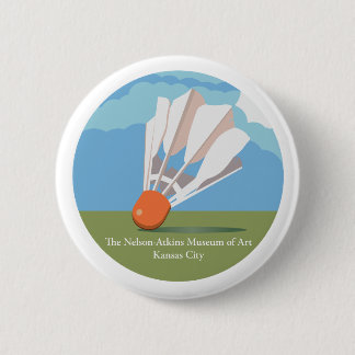 ネルソン・アトキンス美術館シャトルコックピン 缶バッジ