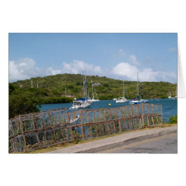 ネルソ空白のンのDockyard Antiguaの画像を持つカード