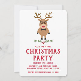 ネルディトナイダークリスマスパーティの招待状 招待状