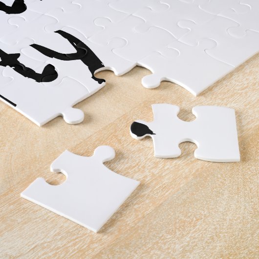 ネル気のあるそぶりをしたディ&ア・ダーティ ジグソーパズル (側面)