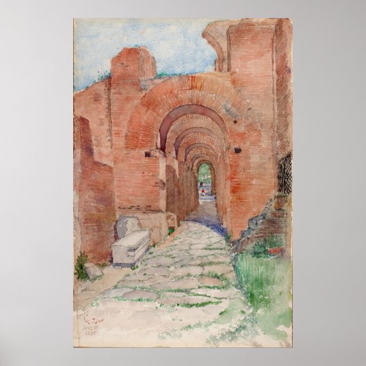 ネロ宮殿のアーチ（1933年）キャス・ギルバート ポスター (正面)