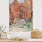 ネロ宮殿のアーチ（1933年）キャス・ギルバート ポスター (キッチン)