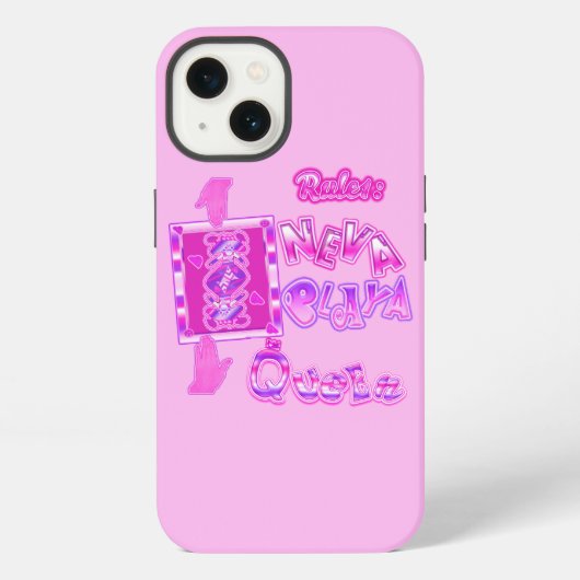 ネヴァプレーヤークイーン iPhoneケース (裏面)