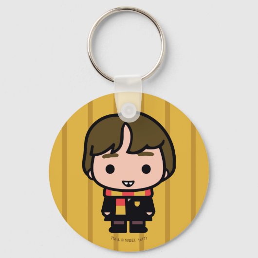 ネヴィルロングボトム漫画キャラクターアート キーホルダー (正面)