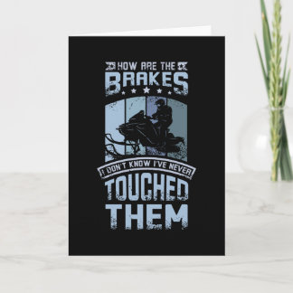 ネヴェTouchザブレーキスノーモービル カード