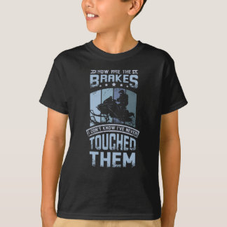 ネヴェTouchザブレーキスノーモービル Tシャツ