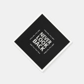 ネヴルックバックやる気を起こさせる文字 スタンダードカクテルナプキン (角)