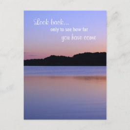 ネヴルックバックno後悔サンセットインスピレーション引用文 ポストカード