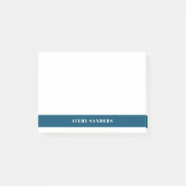 ネーシンプルビーブルーモダンカラーブロック ポストイット