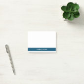 ネーシンプルビーブルーモダンカラーブロック ポストイット (オフィス)