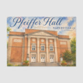 ネーパービル イリノイ州 Pfeiffer Hall Theater のお土産 薄葉紙 (正面)