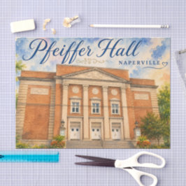 ネーパービル イリノイ州 Pfeiffer Hall Theater のお土産 薄葉紙