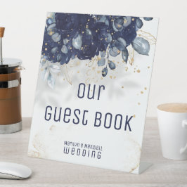 ネービきらめくー·ブ結婚ルー徴候 台座サイン