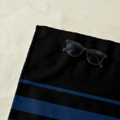 ネービエレガントーブルー  ビーチタオル (インサイチュ)