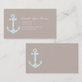 ネービーアンドコーラルいかりビーチバケーション 名刺 (正面/裏面)