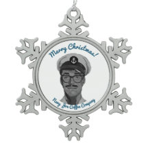 ネービージョーコーヒークリスマス飾り