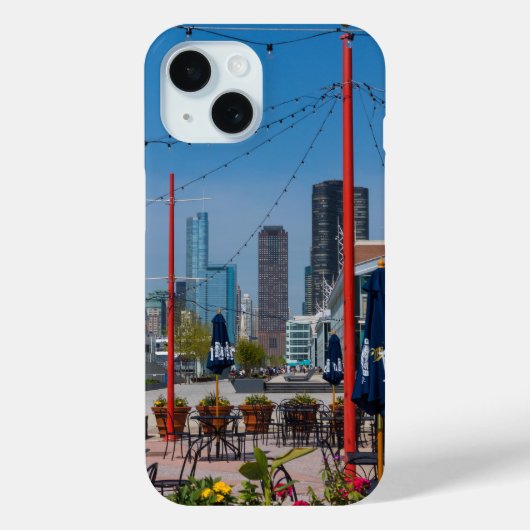 ネービーピアのライン Case-Mate iPhoneケース (裏面)