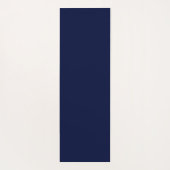 ネービーブルーの競馬ジョッキーシルクス ヨガマット (裏面)