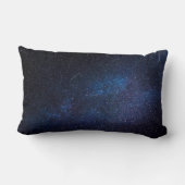 ネービーブルースタリーナイトスカイ銀河系 ランバークッション (裏面)