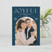 ネービー・ジョイフル・スノーフレーク・アーチ写真 シーズンカード (スタンド正面)