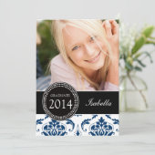 ネービー·ブガーリールー·ダマスク大学院パーティー 招待状 (スタンド正面)