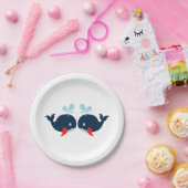 ネービー·ブルー·レッド·ク航海のジ結婚ラーズ/パーティー ペーパープレート (パーティー)